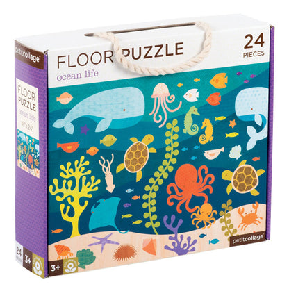 24-Piece Floor Puzzle | Ocean Life