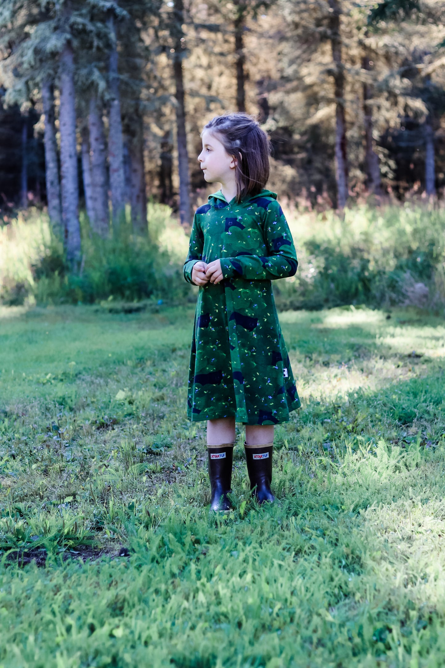 Long Sleeve Swing Dress by Briar&Boone | Blueberry Hunter