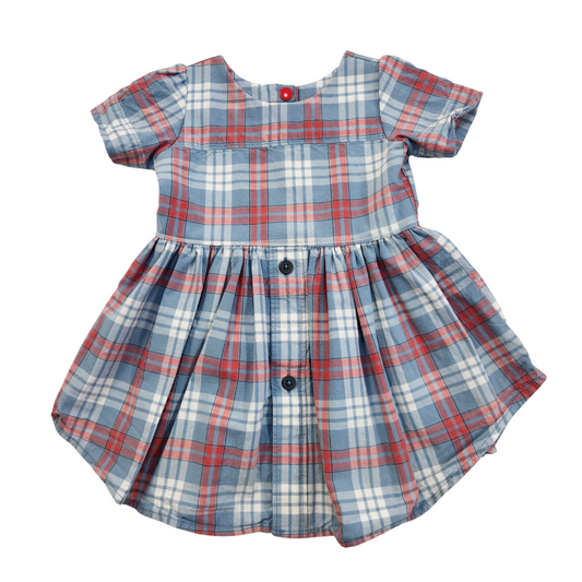 Size 9m | Short Sleeve Upcycled Dress by Briar&Boone
