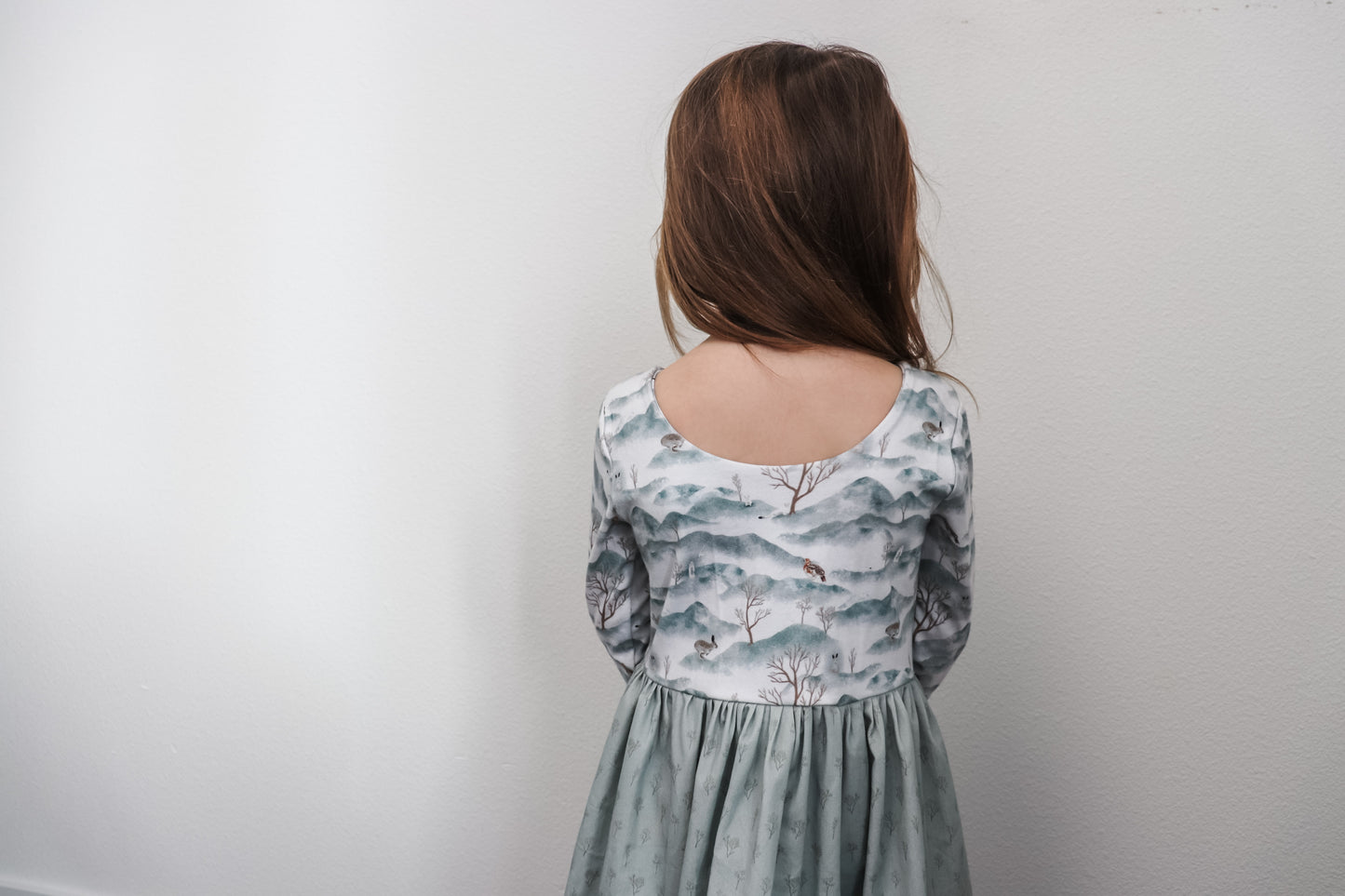 Long Sleeve Ruffle Dress by Briar&Boone | Midwinter