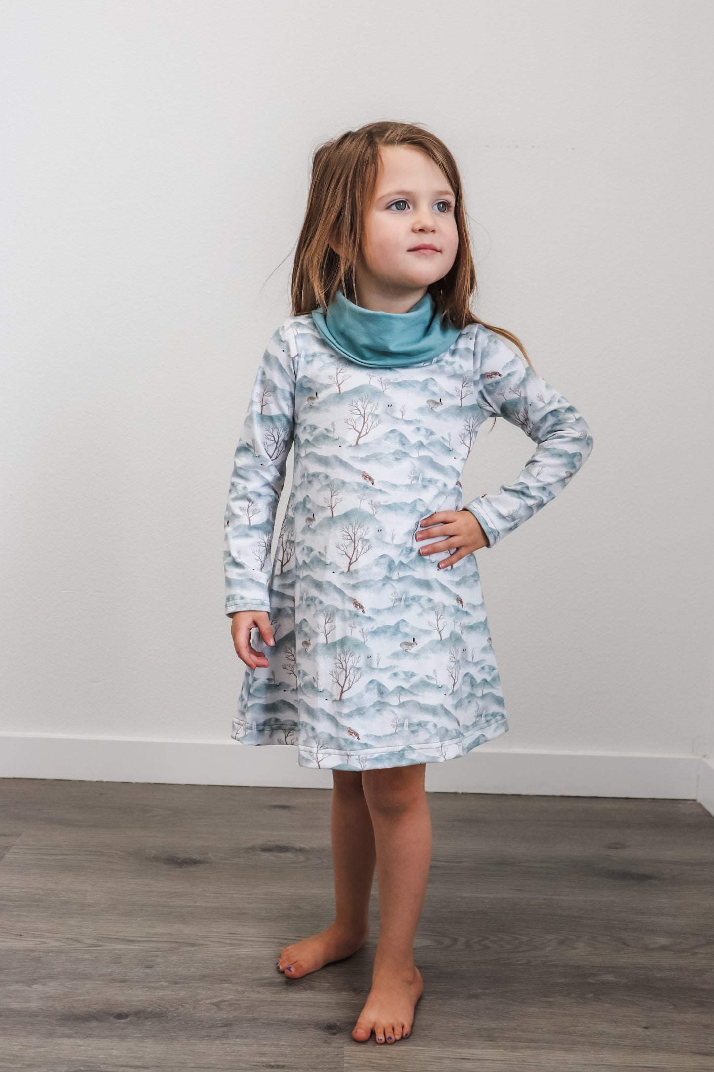 Long Sleeve Swing Dress by Briar&Boone | Midwinter