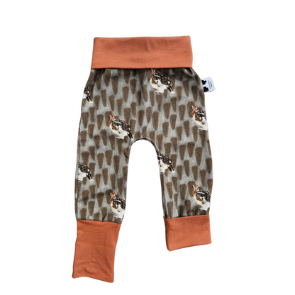 Baby + Toddler Grow With Me Pants by Briar&Boone | Midwinter Ptarmigan