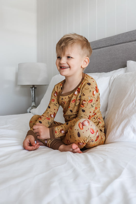 Long Sleeve Pajamas by Little Alaskan | Good Morels