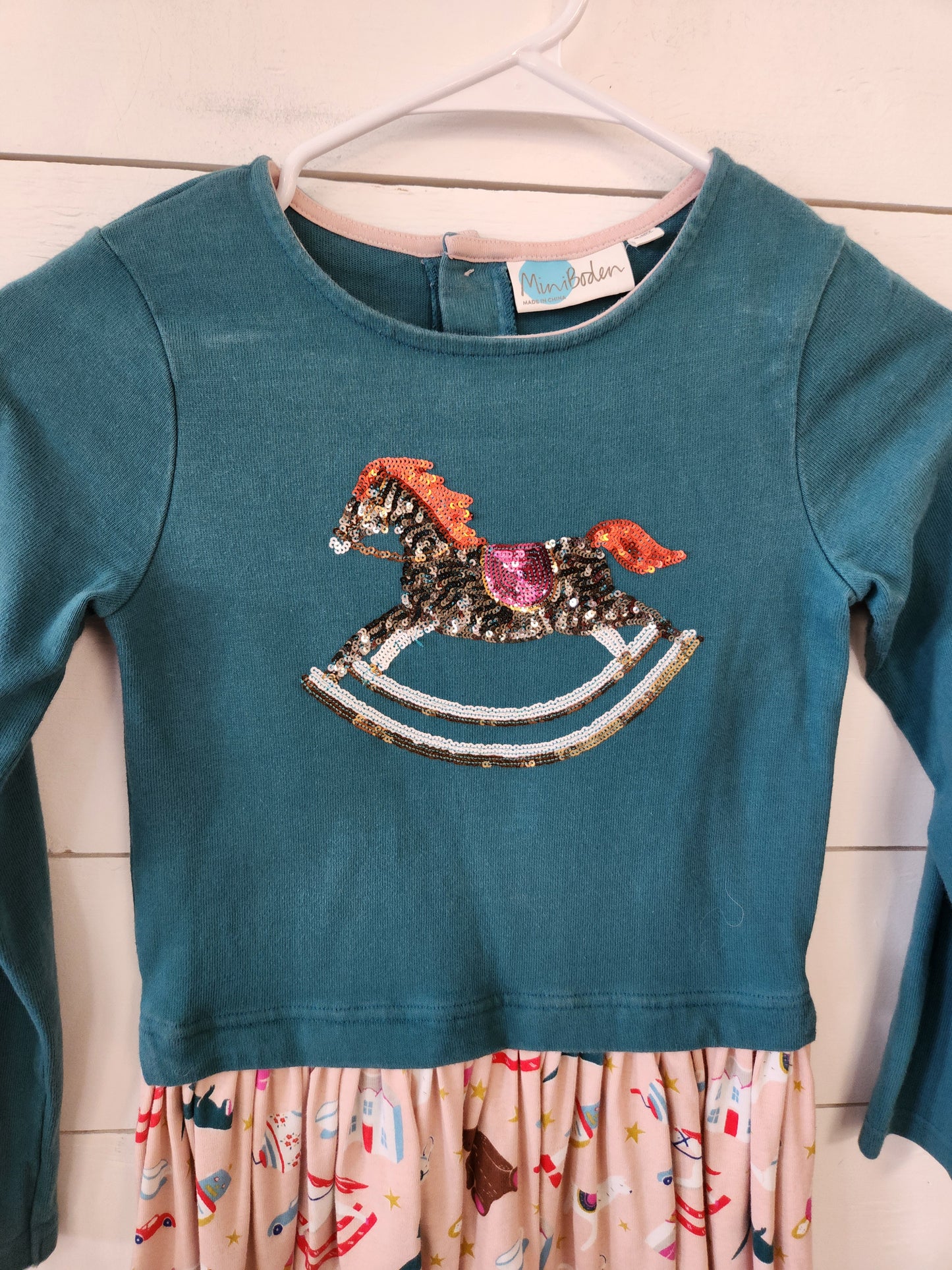 Size 9-10 | Mini Boden Rocking Horse Dress