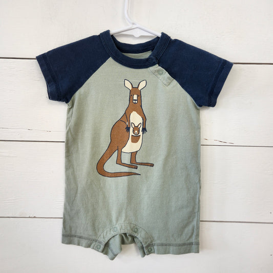 Size 3-6m | Tea Kangaroo Romper