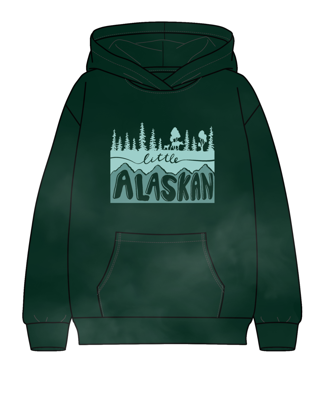 Toddler and Kid’s Hoodie | Little Alaskan