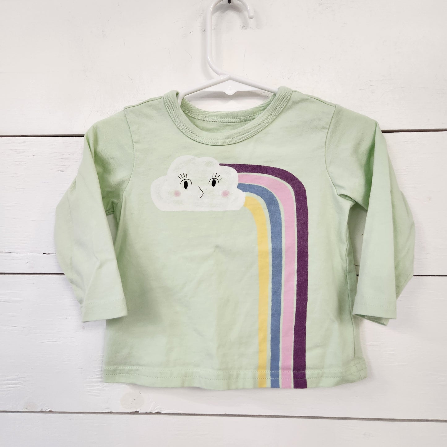 Size 6-9m | Tea Green Shirt