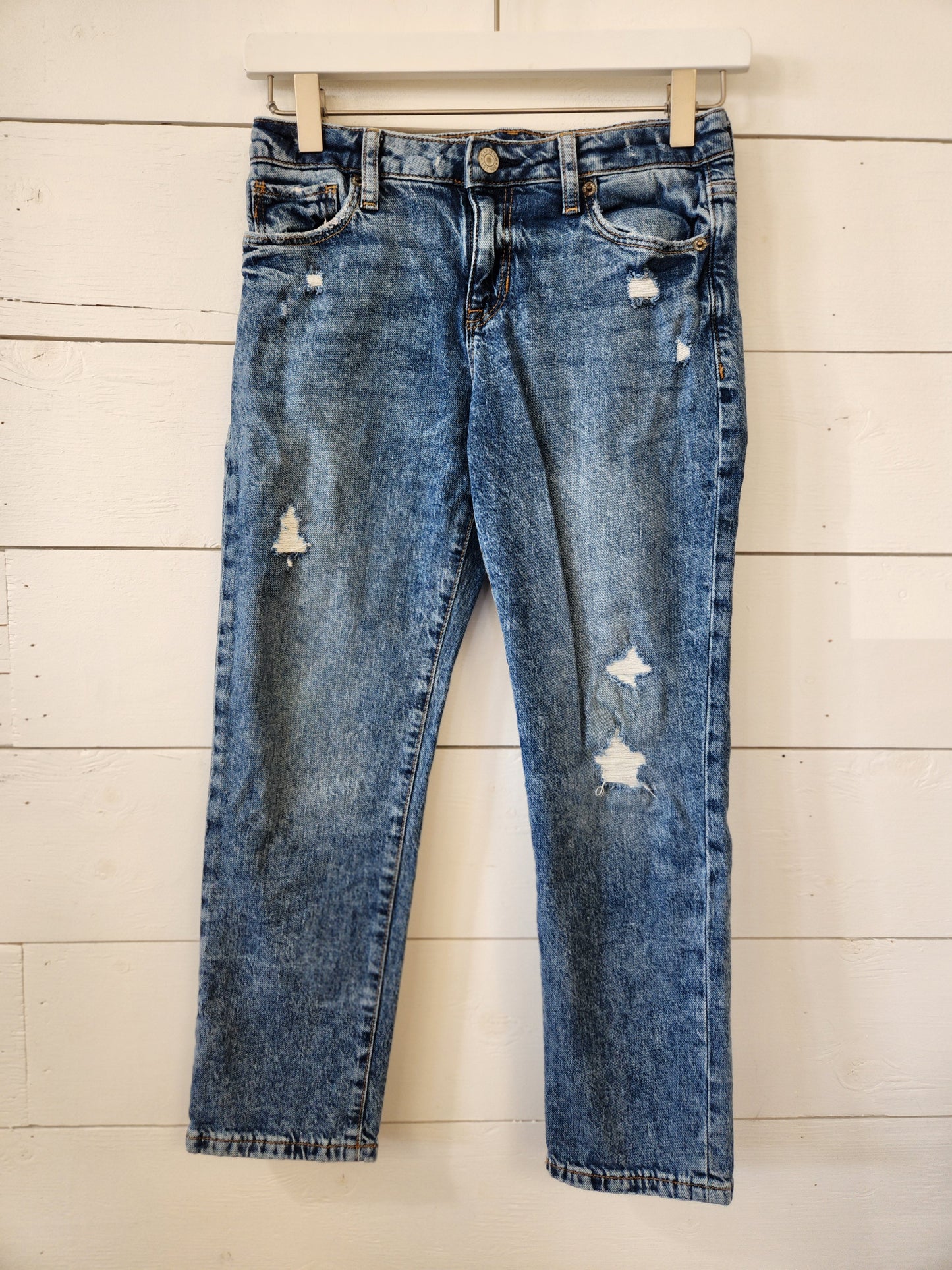 Size 8 | Gap Girlfriend Distressed Jeans