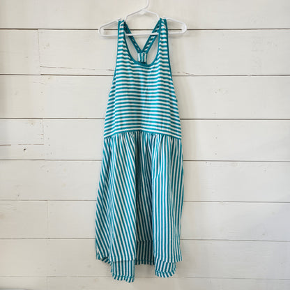 Size 10-12 | Joe Fresh Green Striped Dress