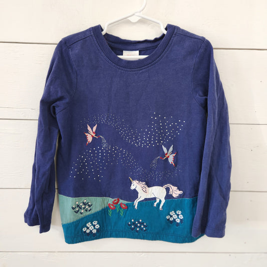 Size 5 | Hanna Andersson Unicorn Shirt