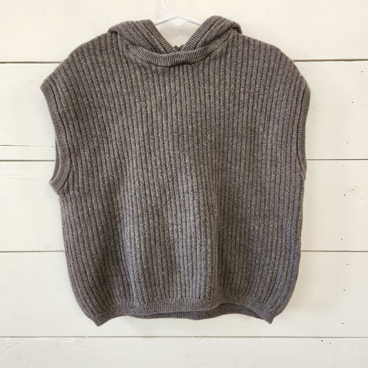 Size 3-4 | Zara Grey Vest with Hood