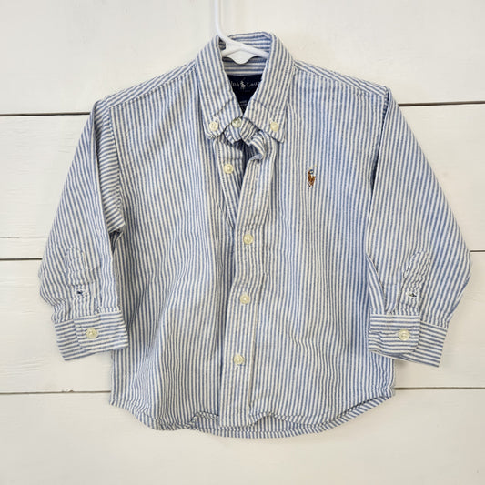 Size 2t | Ralph Lauren Striped Long Sleeve