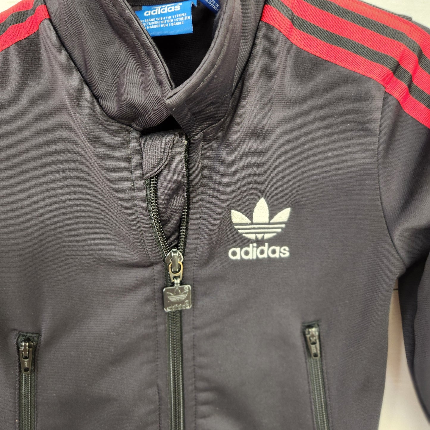 Size 1-2t | Adidas Zip Athletic Jacket