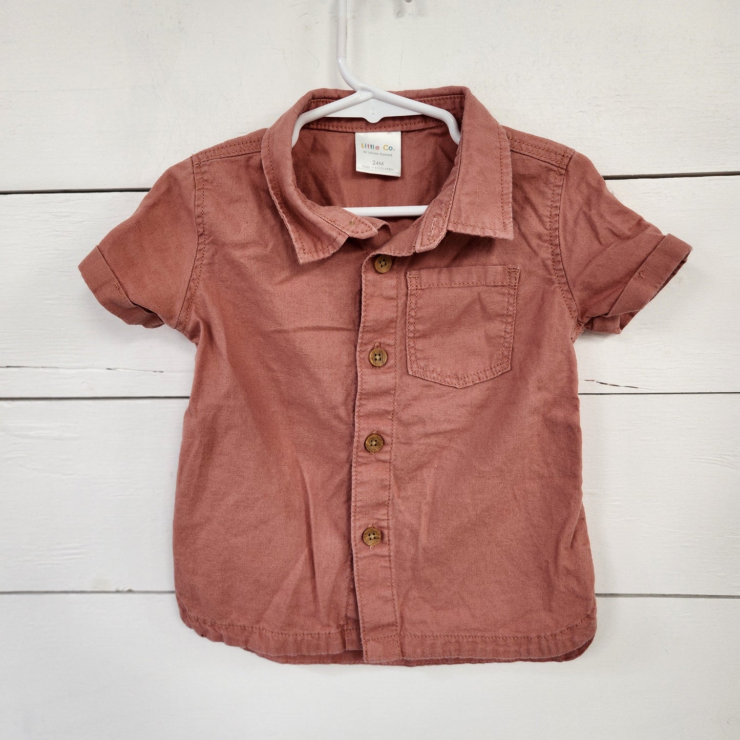 Size 24m | Little Co. Button Down Shirt