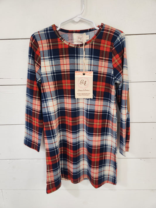 Size 4-5 | Grace + Emma Plaid Tunic