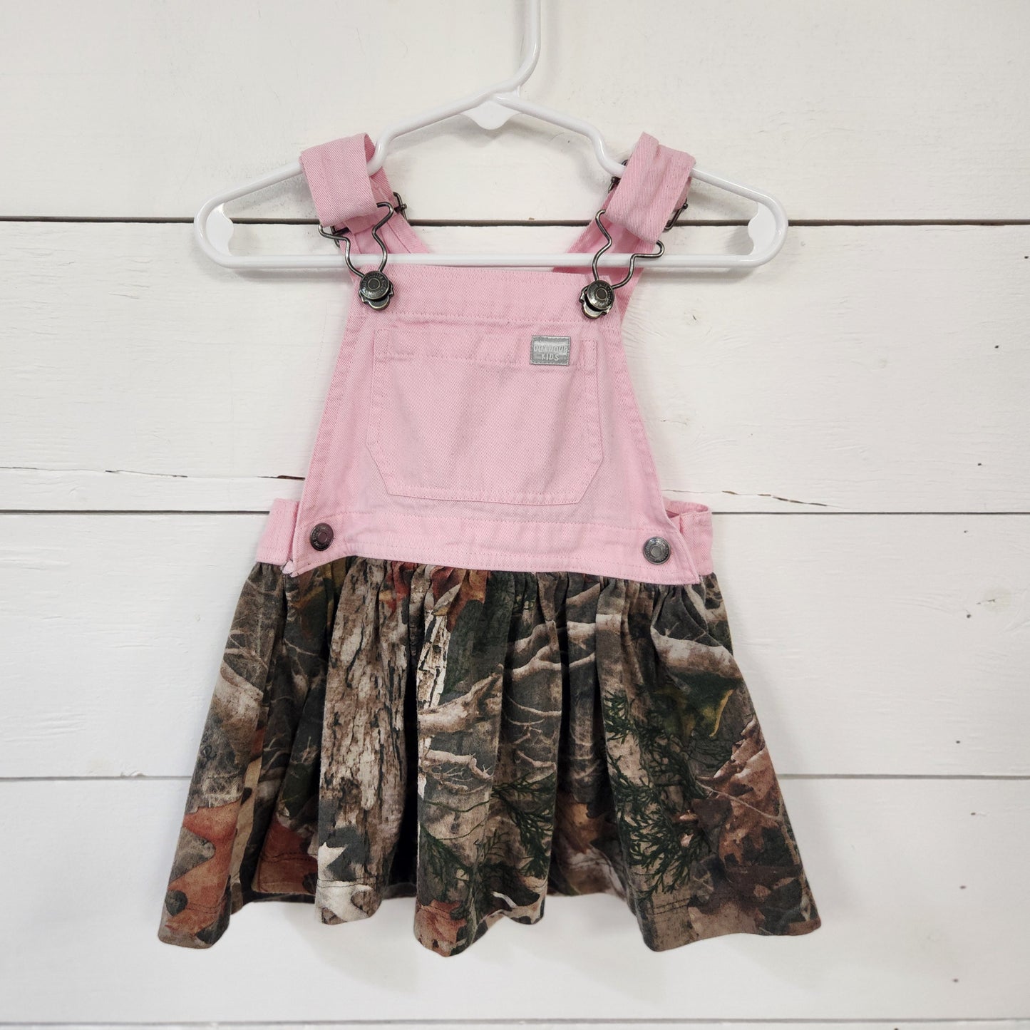 Size 2t | Outdoor Kids Camo Bib Dress