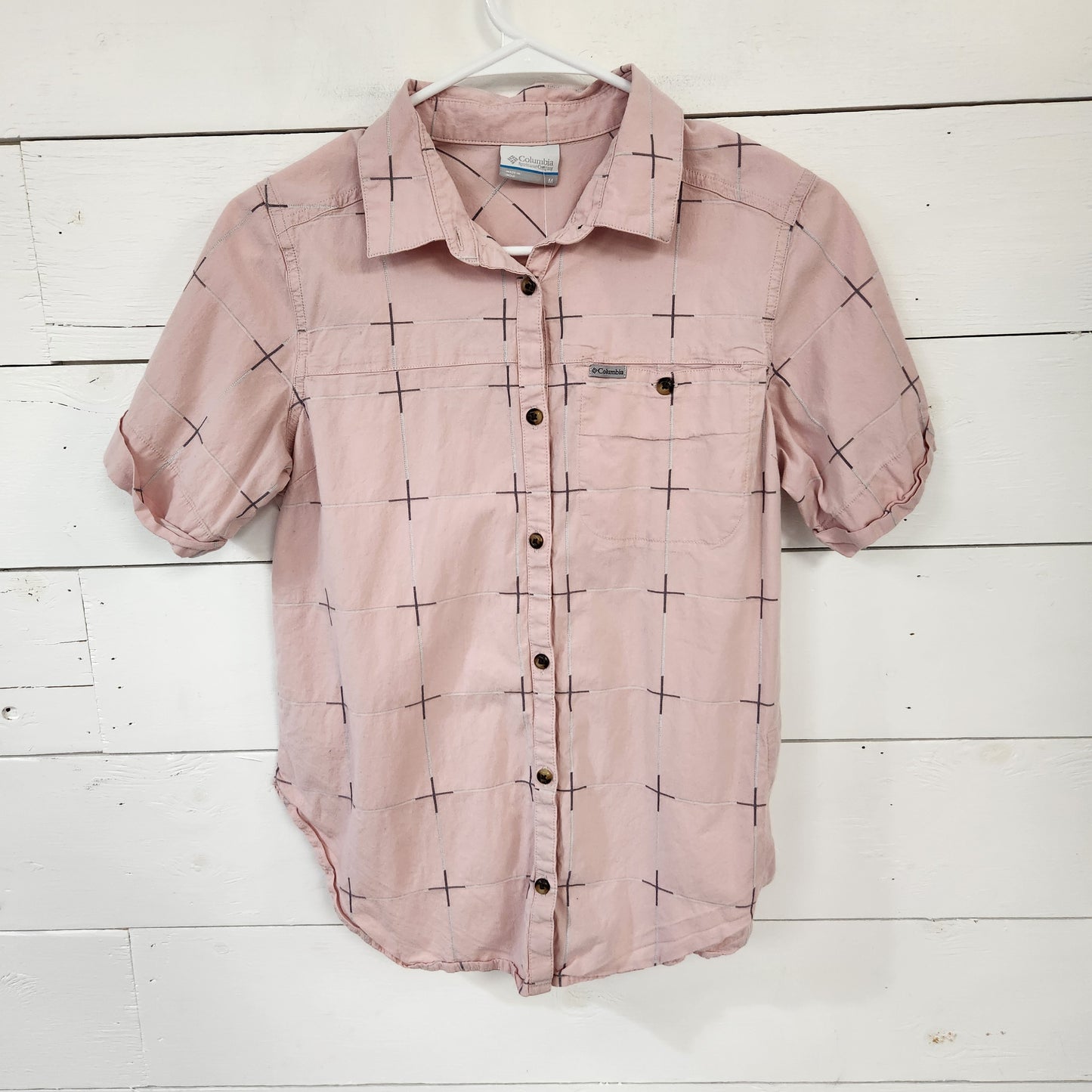 Size M(10-12) | Columbia Button Down Shirt