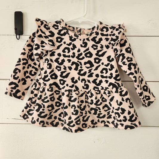 Size 12m | Tucker & Tate Pink Leopard Shirt
