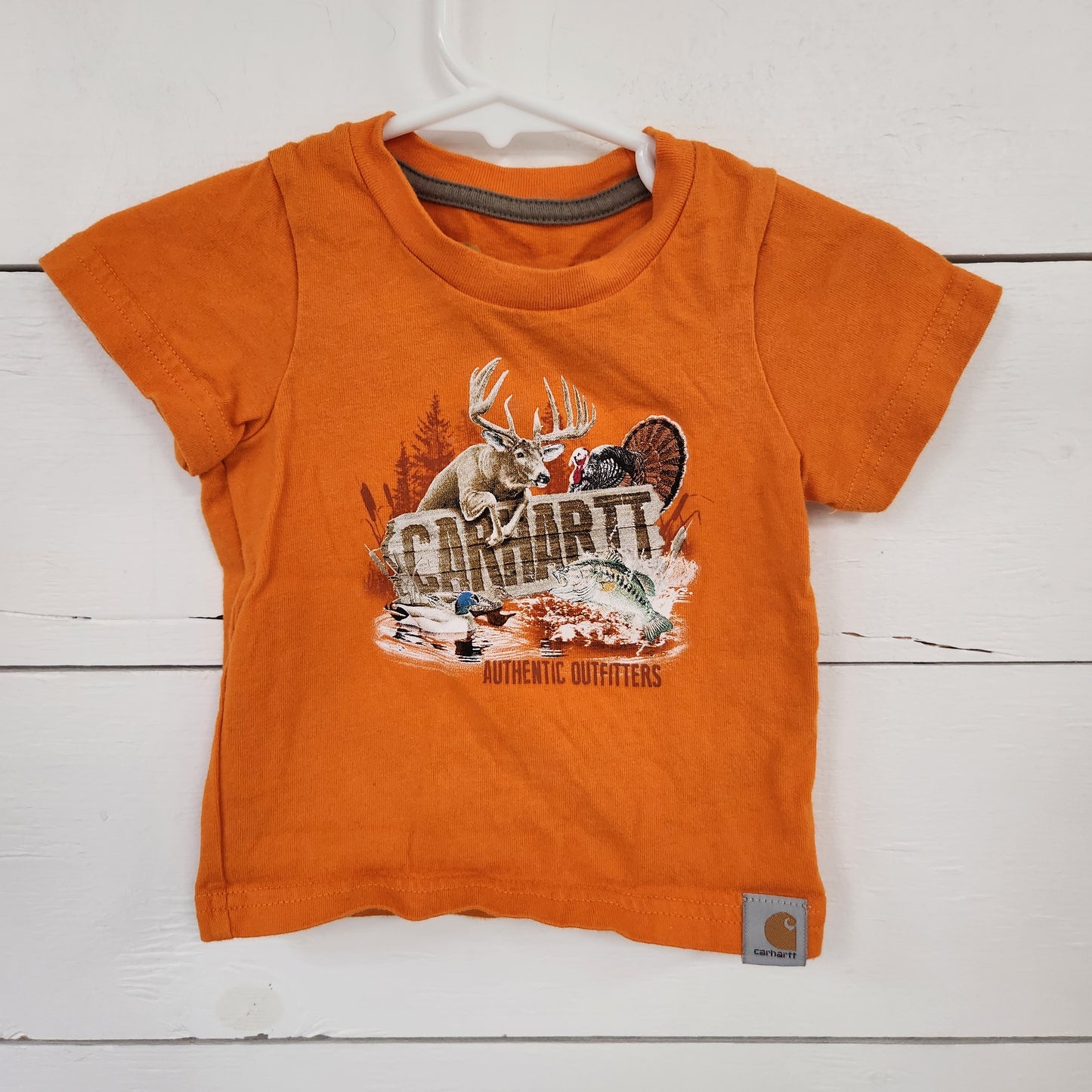 Size 3m | Carhartt Orange Hunting Shirt