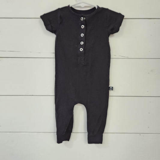 Size 3-6m | Rags Black Romper