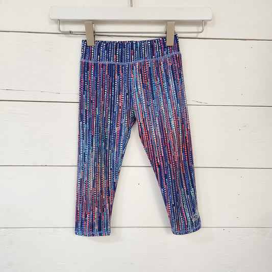 Size 24m | Adidas Blue & Pink Leggings