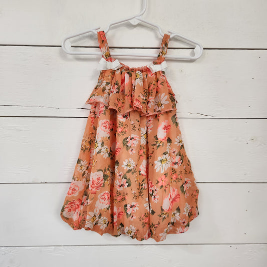 Size 18m | Little Lass Floral Romper