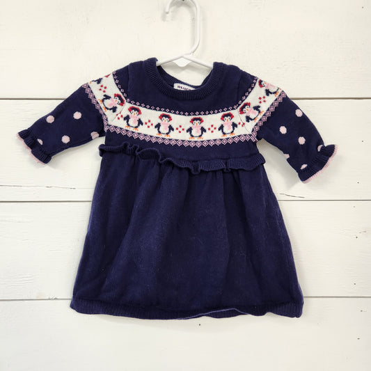 Size 6-9m | Blueber Blvd Penguin Dress