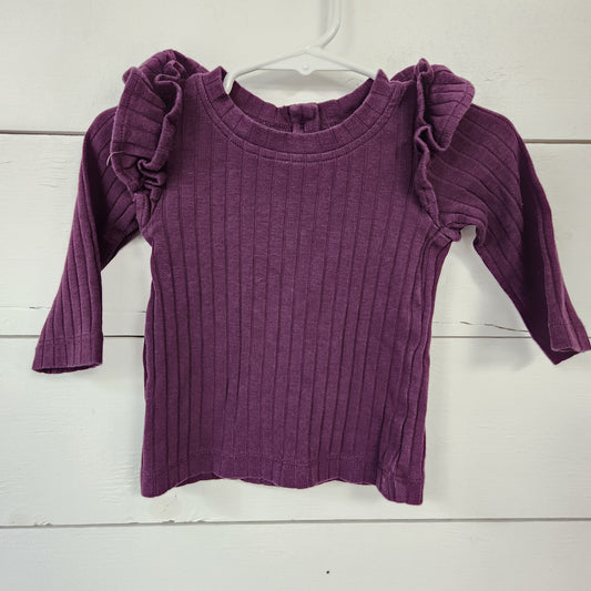 Size 6-12m | Kate Quinn Purple Shirt