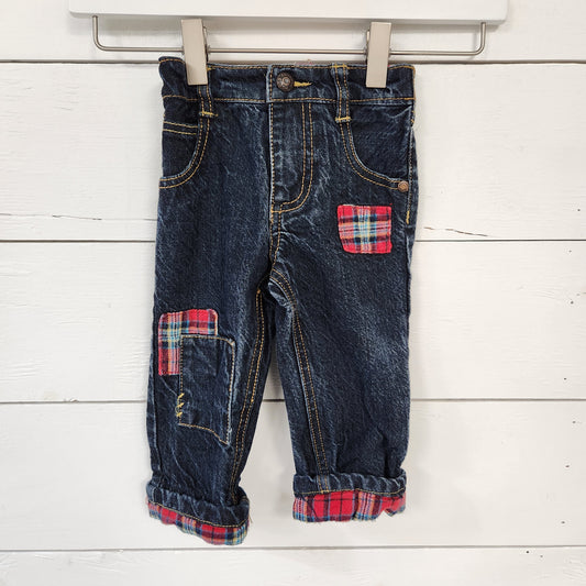 Size 12m | Osh Kosh Fleece Lined Jeans