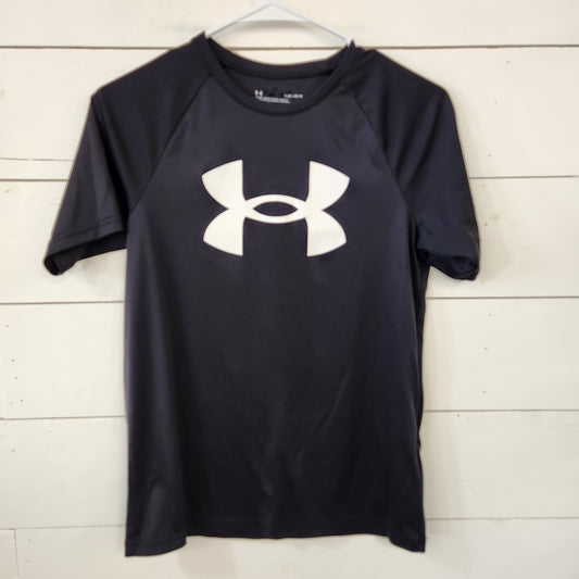 Size YLG  | Under Armour Black Loose Heatgear Shirt