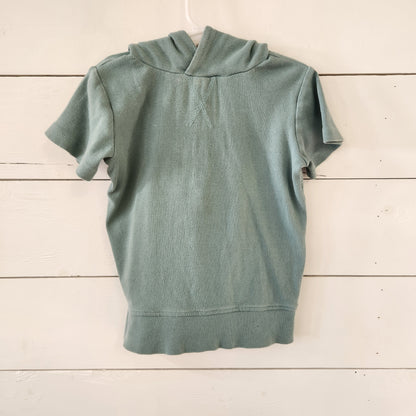 Size 5 | Kate Quinn Green Hooded Shirt