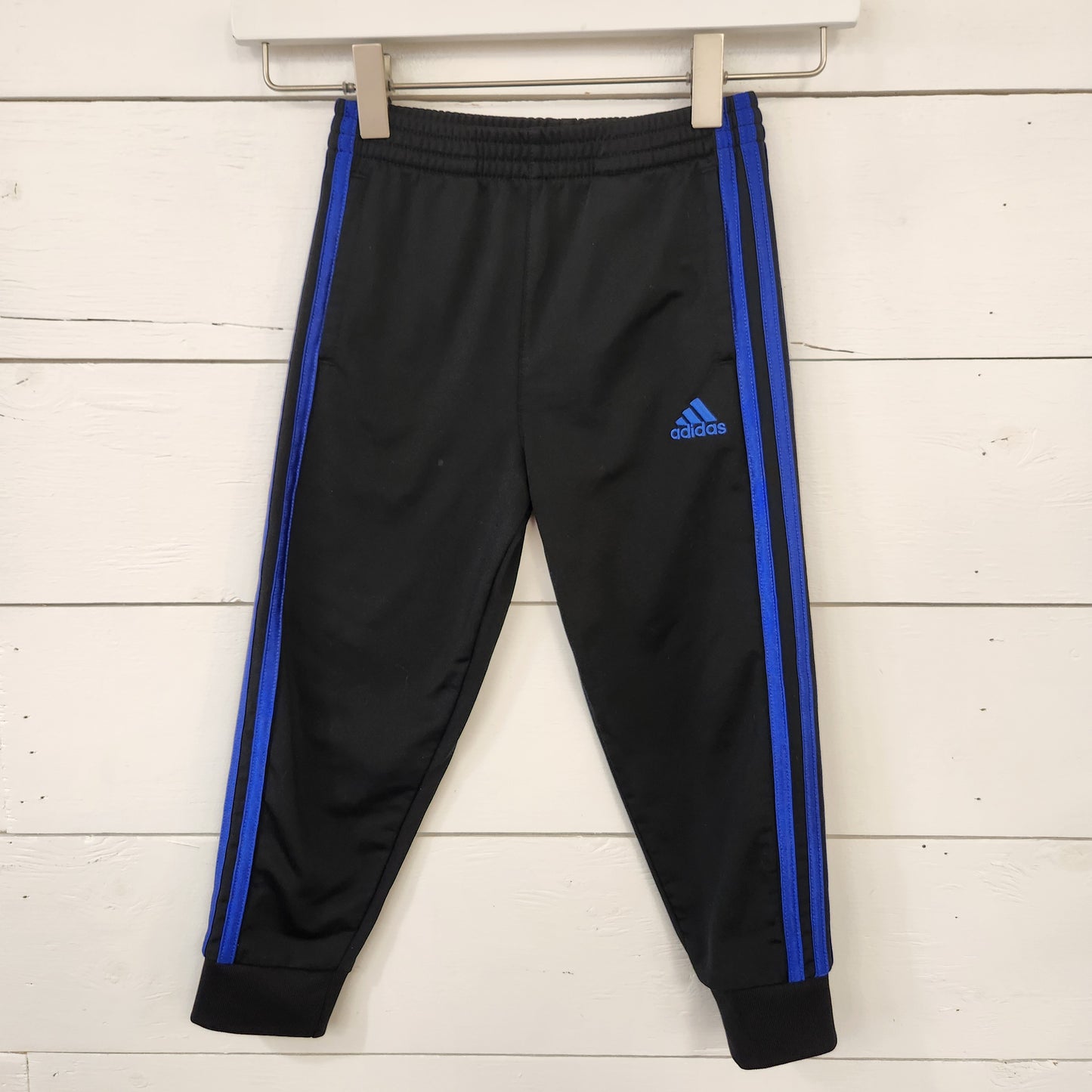 Size 4t | Adidas Black & Blue Joggers