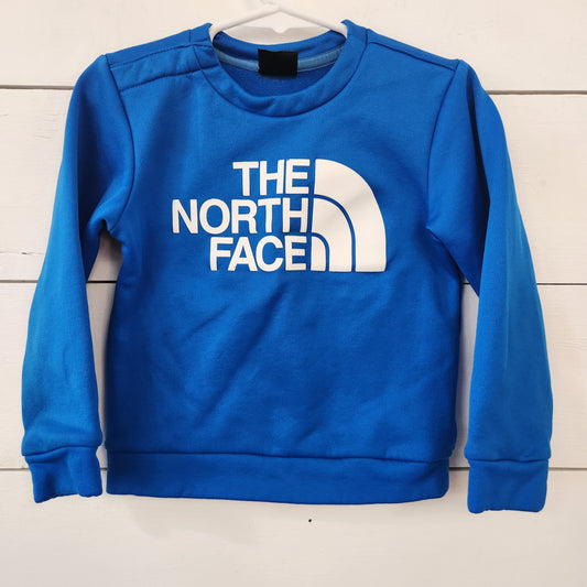 Size 3t | North Face Blue Crew Neck Sweatshirt