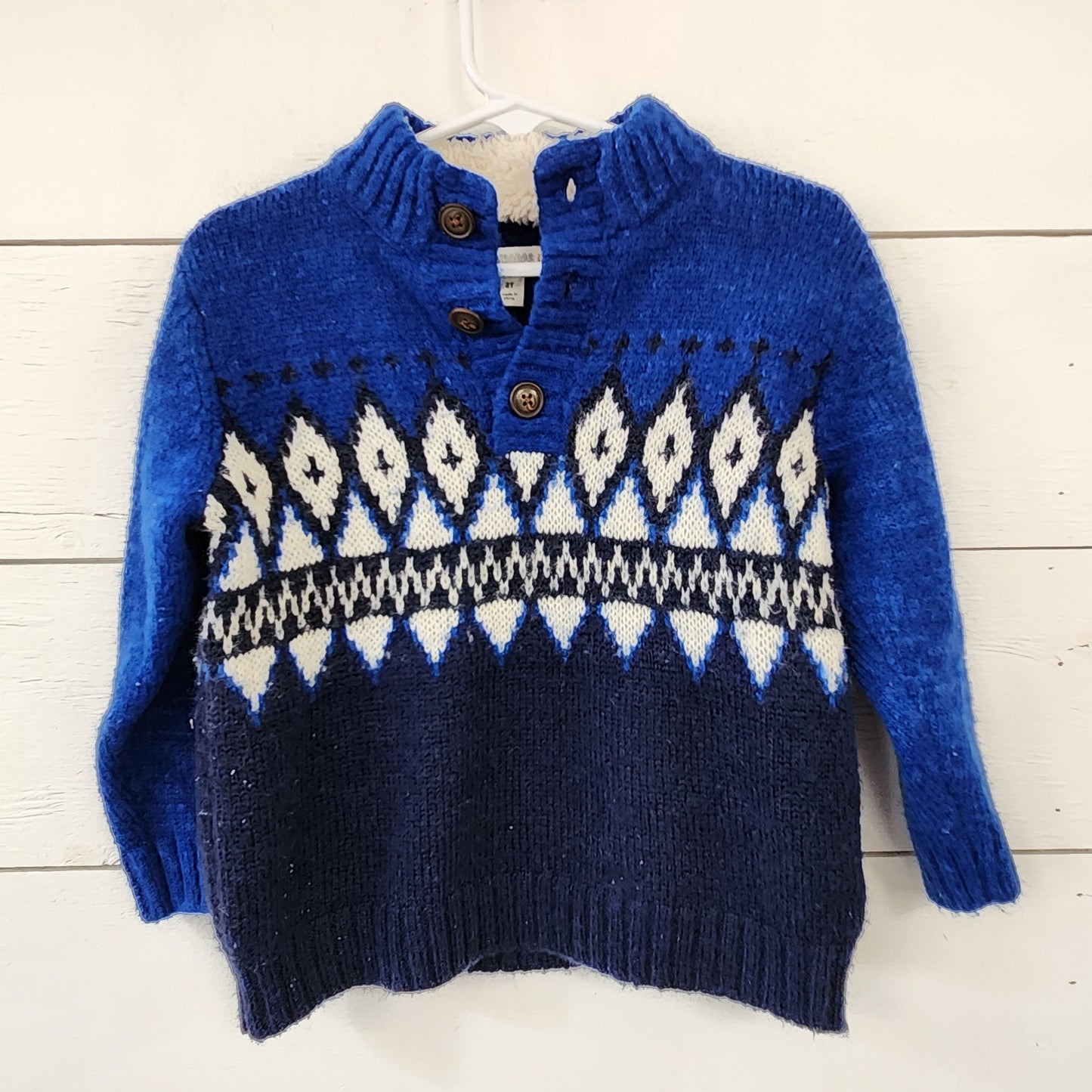Size 2t | Gymboree Blue Sweater