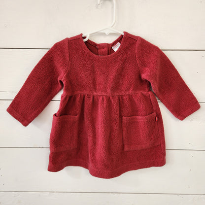 Size 12m | Zutano Fleece Dress