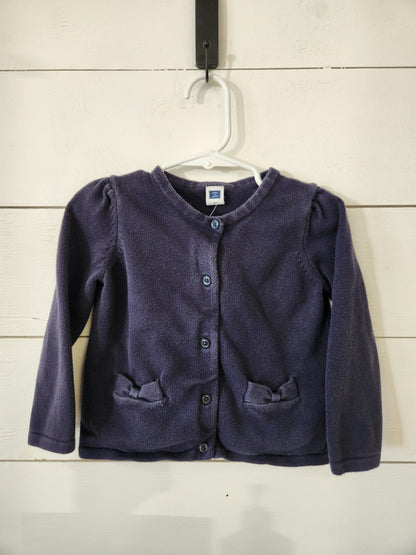 Size 2t | Janie and Jack knit button up sweater