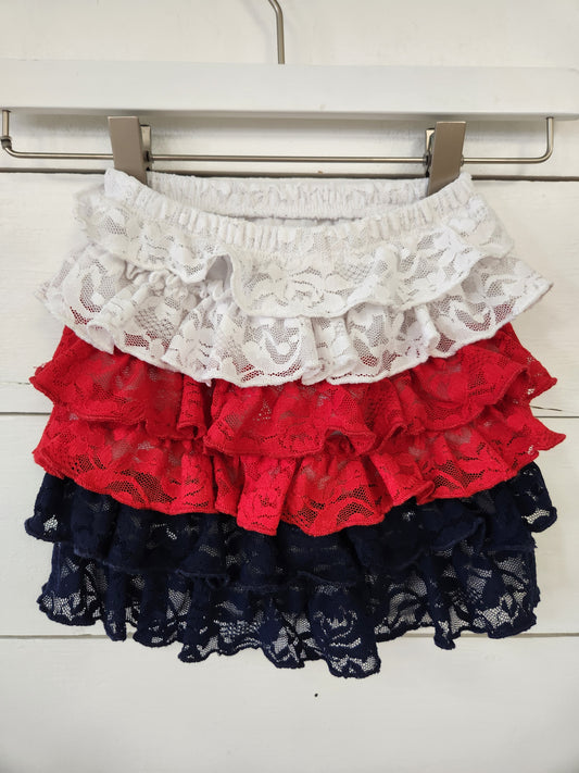 Size 2t | Red White Blue Skirt