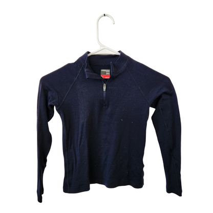 Size 8 | Icebreaker Kids' Merino Wool 1/4 Zip | UBNUU