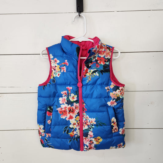 Size 2t | Joules Kids' Reversible Vest| UBNUU