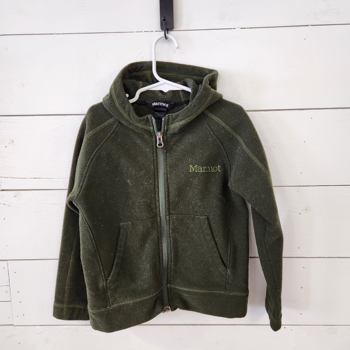 Size xs | Marmot Kids' Green Hoodie | UBNUU