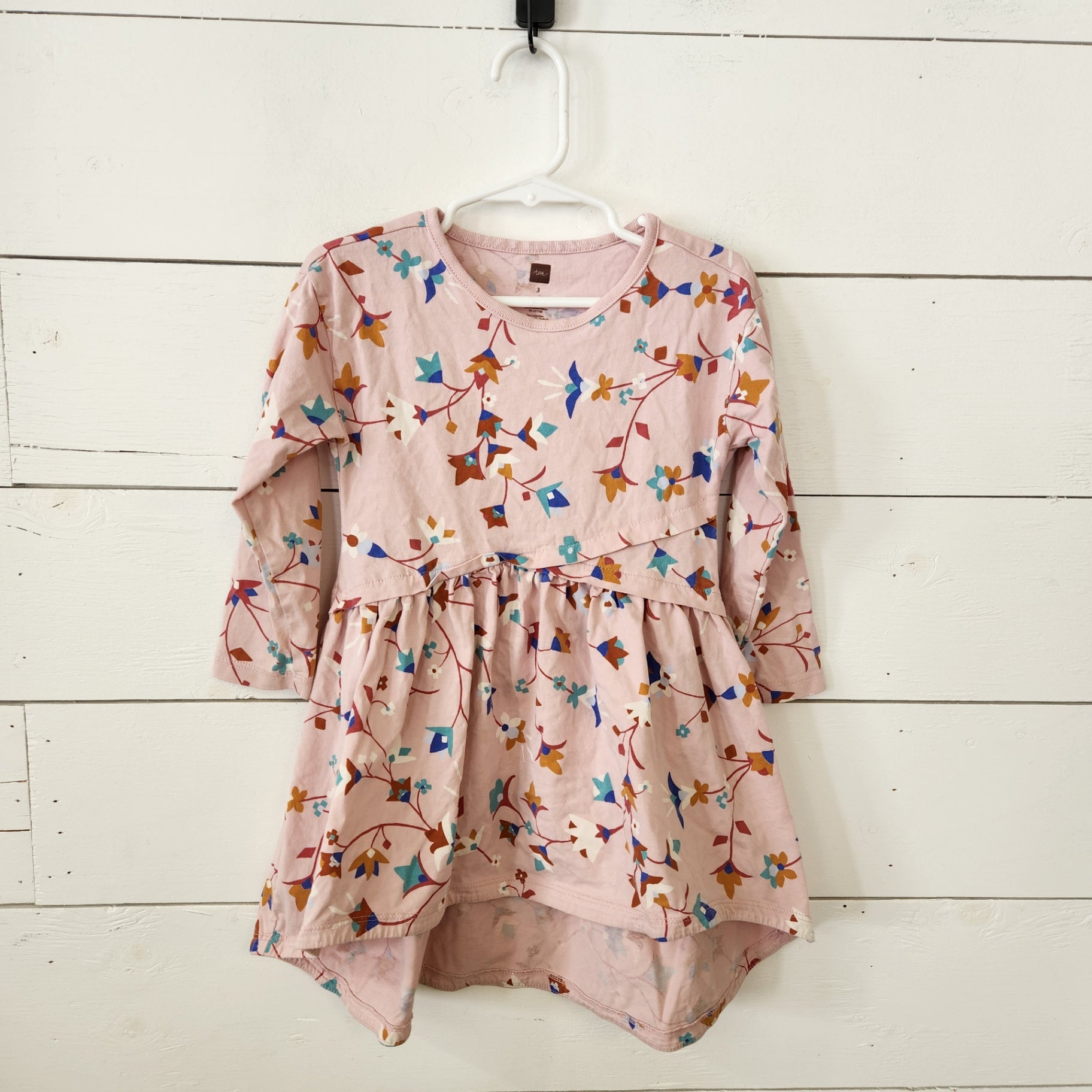 Size 3t | tea Pink Floral Dress | UBNUU