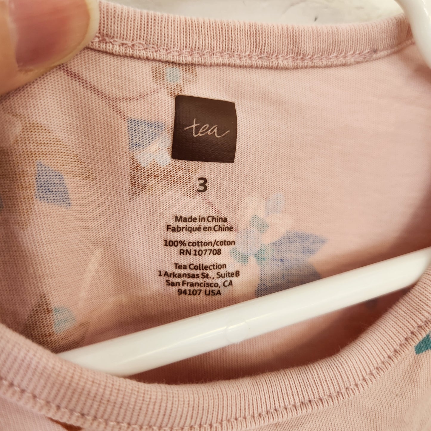 Size 3t | tea Pink Floral Dress | UBNUU