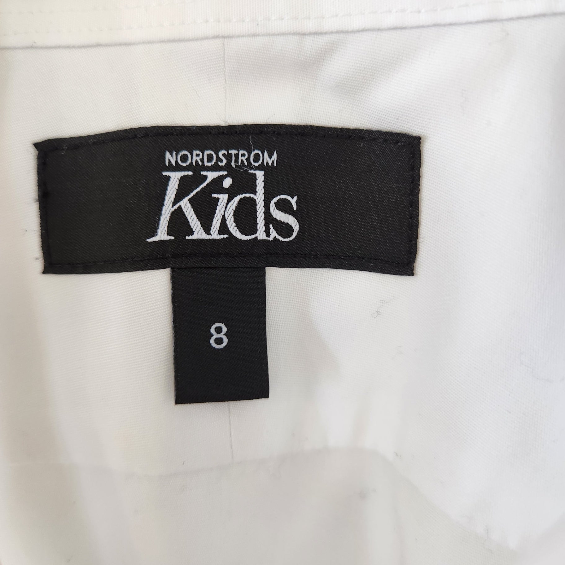 Size 8 | Nordstrom Kids White Buttondown | UBNUU