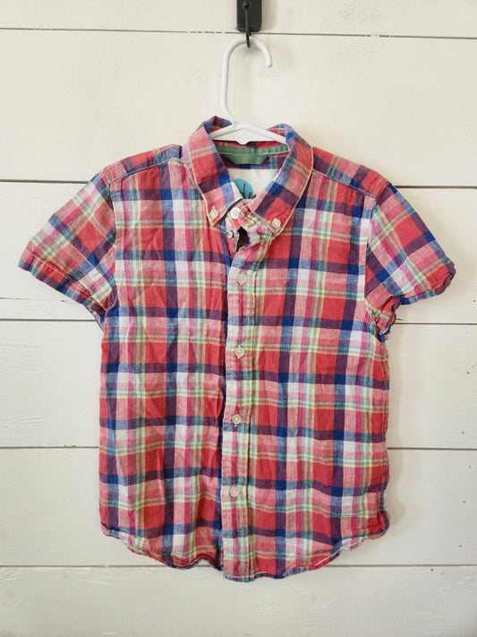 Size 7-8 | Boden Kids' Button Down Shirt | UBNUU