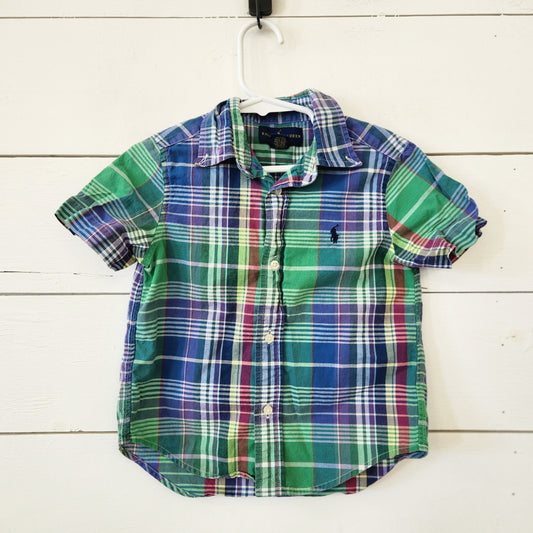 Size 3t | Ralph Lauren Button Down Shirt | UBNUU