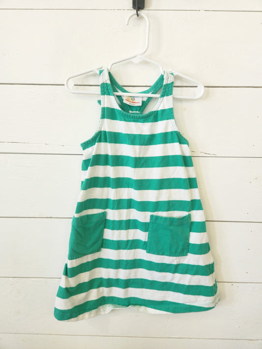 Size 5 (110) | Hanna Andersson Striped Dress | UBNUU