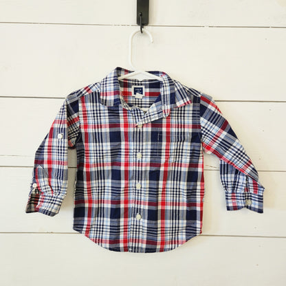 Size 12-18m | Janie and Jack Button Down Shirt | UBNUU