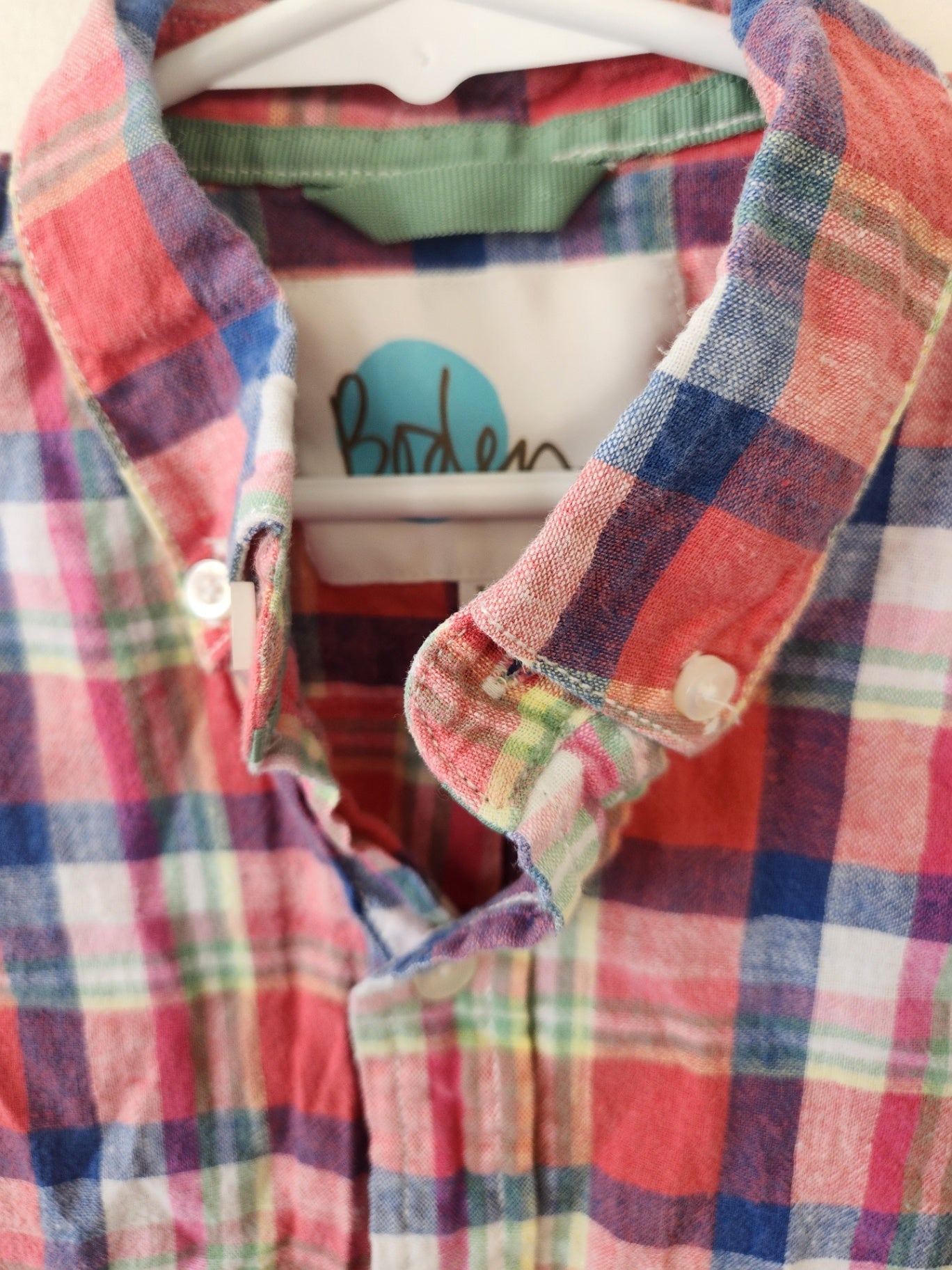 Size 7-8 | Boden Kids' Button Down Shirt | UBNUU