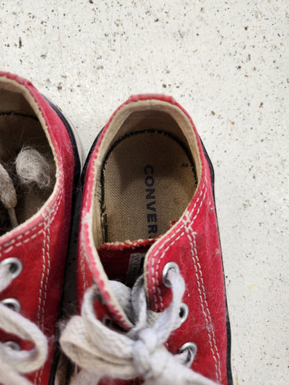 Size 8 | CONVERSE Kids' Red Shoes | UBNUU