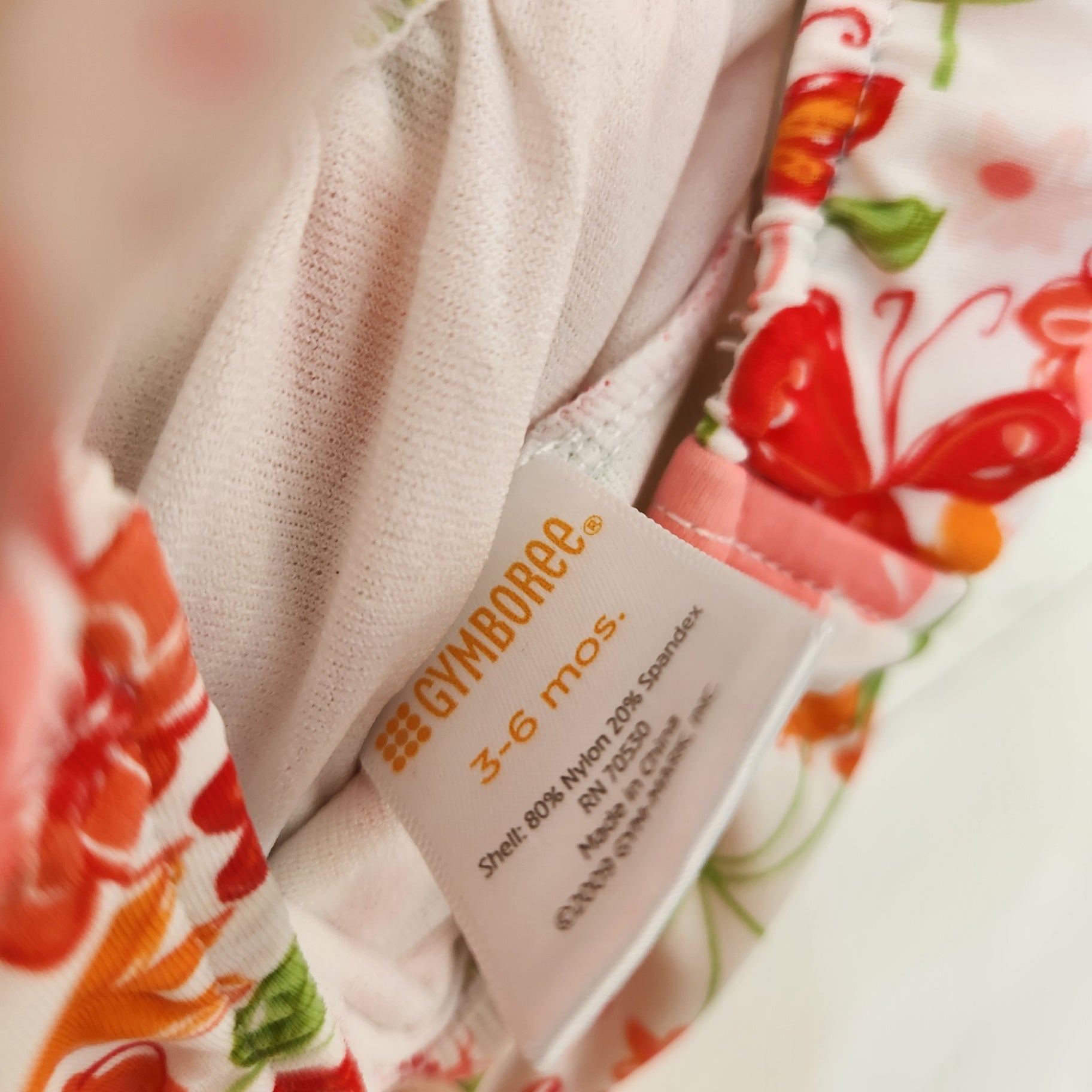 Size 3-6m | GYMBOREE Floral Swimsuit | UBNUU